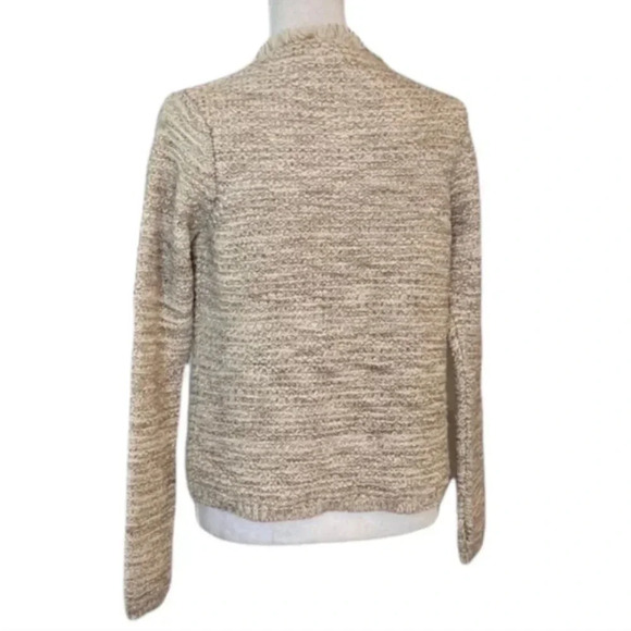 Cocogio Made in Italy Wool Alpaca Blend Tweed Open Front Blazer - Picture 5 of 9